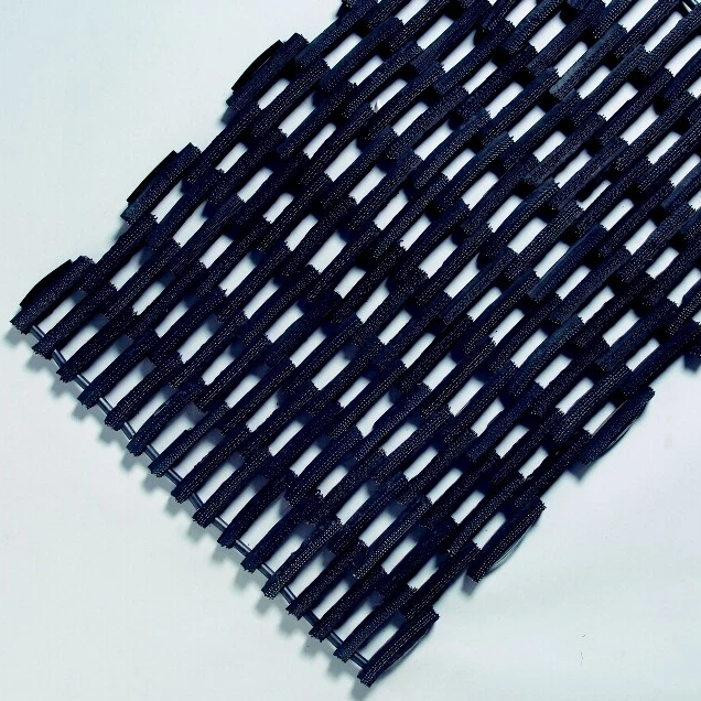 Heavy-Duty Rubber Scraper Link Mat – Recycled Tyre Construction